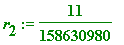 r[2] := 11/158630980