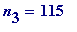n[3] = 115