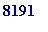 8191