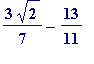 3*sqrt(2)/7-13/11
