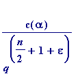 c(alpha)/(q^(n/2+1+epsilon))